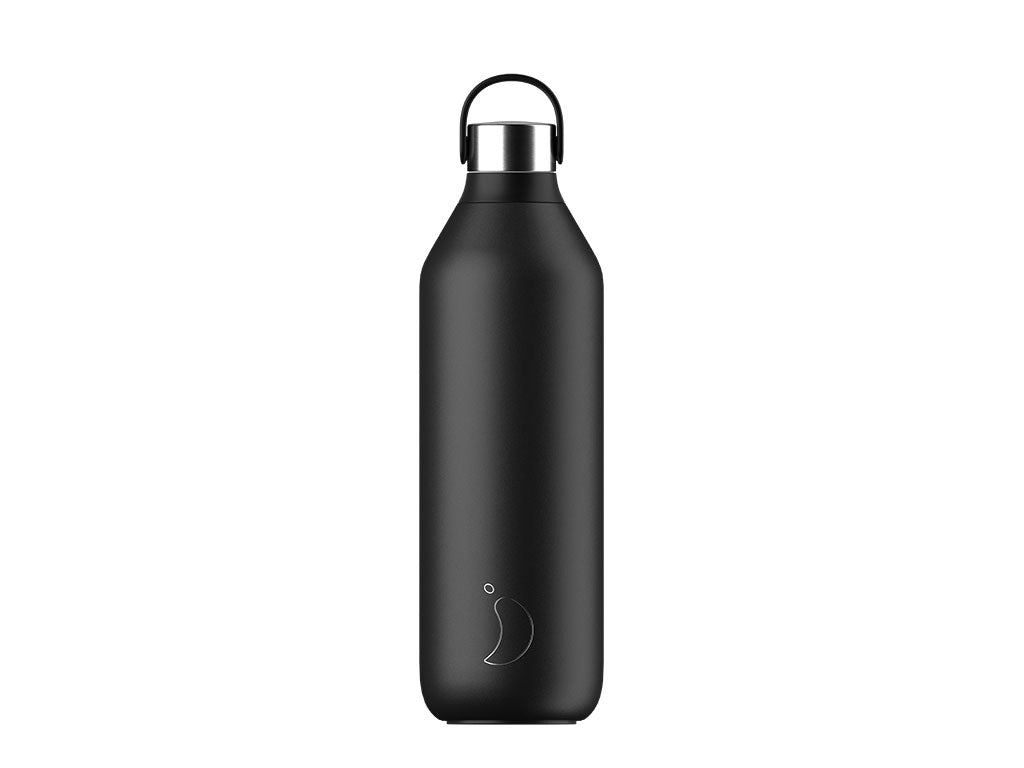 Chillys Bottles Series 2 1 Litre Bottle Abyss Black