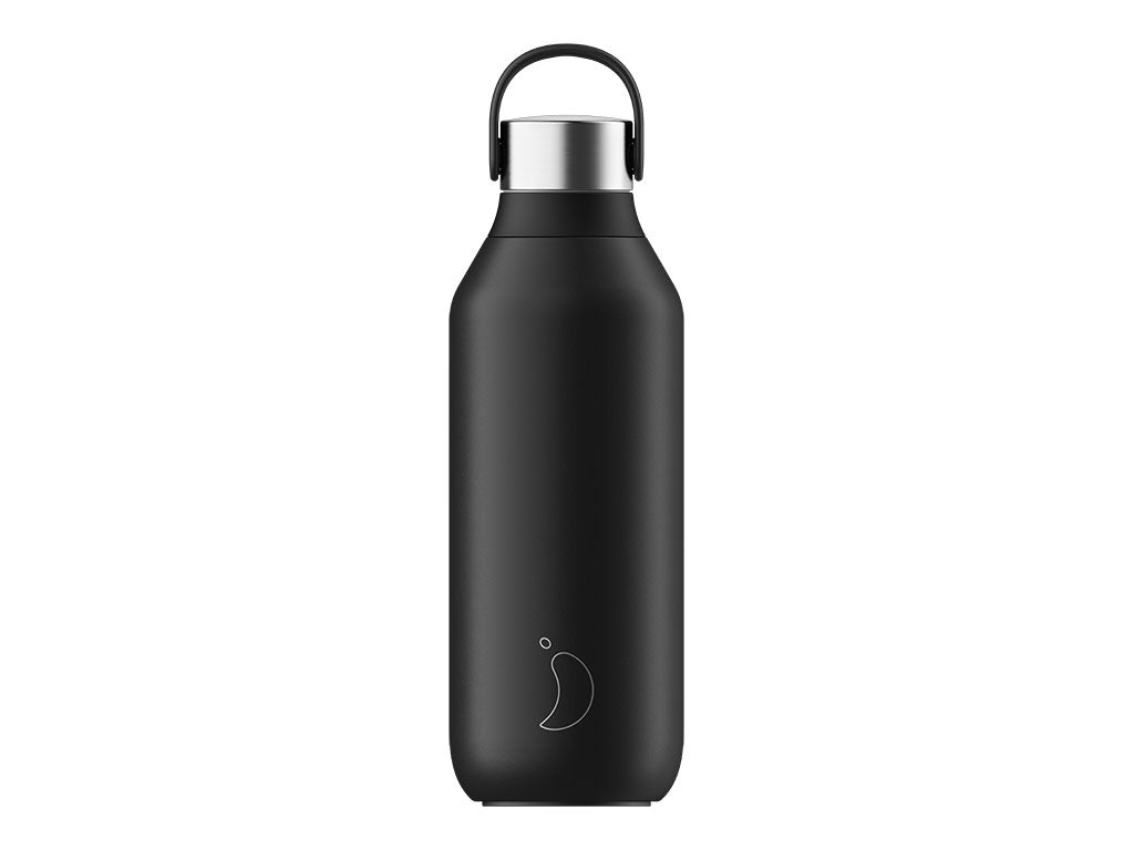 Chillys Bottles Series 2 500ml Bottle Abyss Black