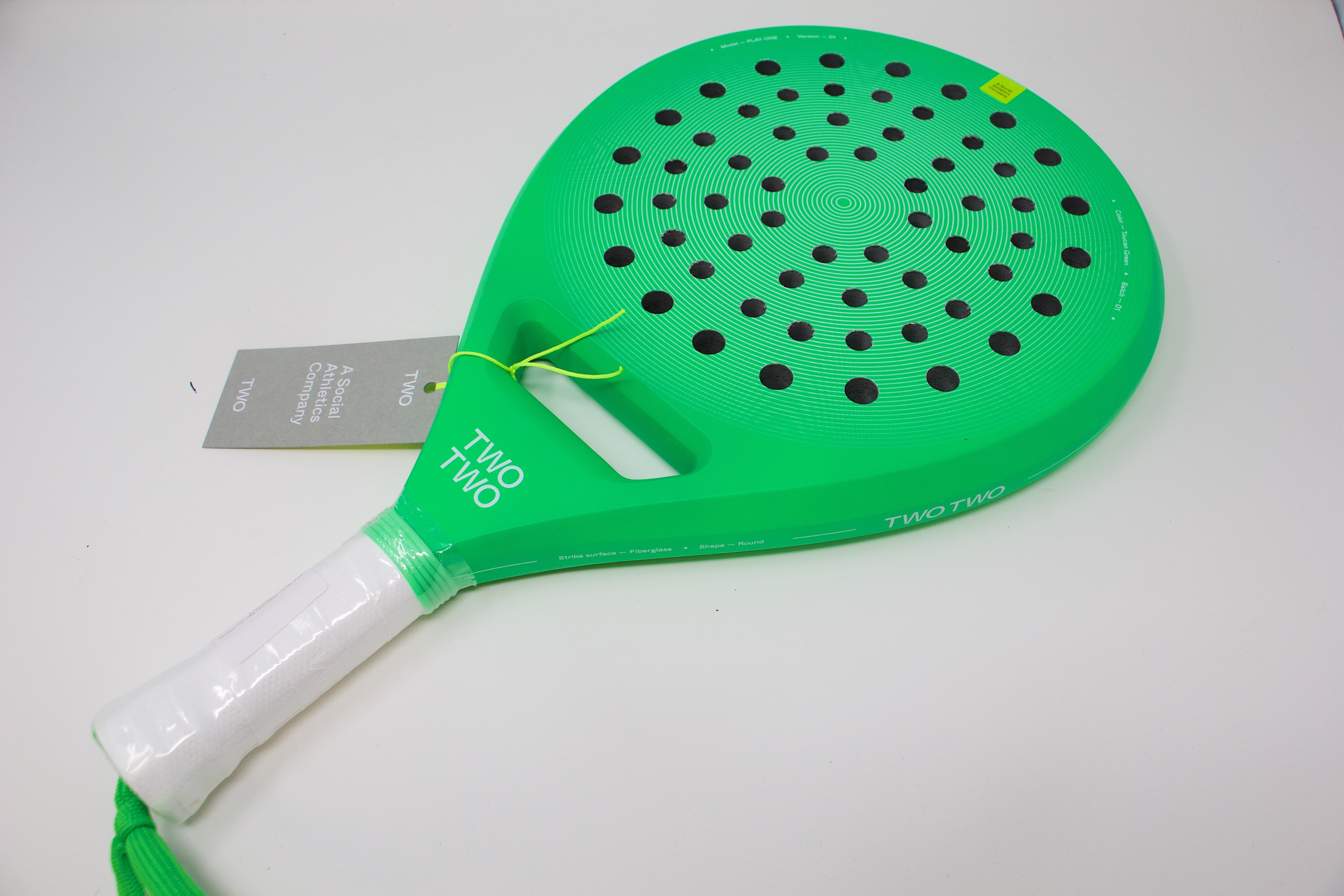 TWOTWO PLAY ONE Padel Racket - Toucan Green – Nick Rivett Sport