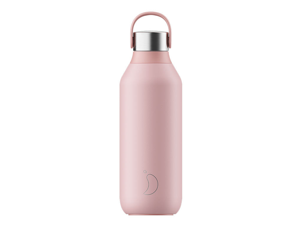 Chillys Bottles Series 2 500ml Bottle Blush Pink